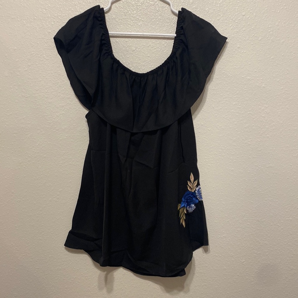 Cute off shoulder top